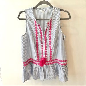 Crown & Ivy Peplum Top